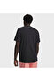 Logo Collage Men's Black Polo Collar T-Shirt - 2