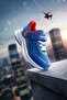 Boy's Blue Velcro Sports Shoes - 2