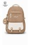 4-Piece Satin Fabric Unisex Waterproof Primary School Bag Set with Lunch Bag, Pen Holder and Accessory Bag - 8