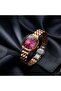 Nektom Stylish Diamond Cut Dial With Date Function Women's Watch