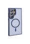 Galaxy S26 Ultra Case Magsafe Supported Camera Raised Silicone Matte Anti-Fingerprint Vrdr - 6