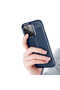 iPhone 14 Pro Max Case Leather Look Silicone with Camera Protection Ultimate Protection N7Th - 5