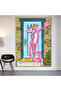 Pink Panther Wall Covering Wall Tapestry First Quality Satin Fabric Poster