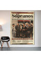 The Sopranos Wall Cloth Wall Tapestry First Quality Satin Fabric Poster