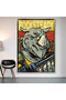 Rocksteady – Tmnt Wall Covering Wall Tapestry First Quality Satin Fabric Poster