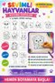 Cute Animals Coloring Pages 12 Sheets A4 Size |   Children's Painting Set |   Preschool Educational Activity Set - 2