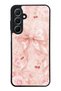 Samsung A55 Glossy Phone Case with Cherry Blush Bow Design