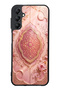 Samsung A14 Blush Crescent Palace Design Glossy Phone Case