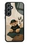 Samsung A35 Forest Teddy Design Glossy Phone Case