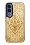 Vivo V70 Fe Ivory Ottoman Gold Design Glossy Phone Case