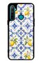 Realme 5I Glossy Phone Case with Sapphire Lemon Tiles Design