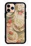 iPhone 11 Pro Glossy Phone Case with Sage Strawberry Matcha Design