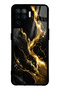 Oppo Reno 5 Lite Obsidian Gold Flow Design Glossy Phone Case