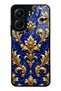 Xiaomi Redmi 13C Royal Sapphire Baroque Design Glossy Phone Case