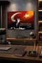Ataturk Is the One Who Loved His Homeland the Most and Performed the Best Task. Painting 35X25 cm Decorated Wall Sign. - 2