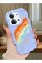 Redmi 15C 5g Compatible Case Camera Protector Blue Silicone Couple Phone Case Rainbow Pattern