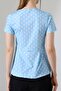 Women's Sandy Crew Neck Short Sleeve Peplum Blouse - 8