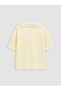 Yellow Polo Collar Girls' Shorts Set - 4