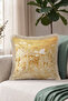 Exotic Tropical Jungle Fringed Pillowcase-Naturalist Botanical Bohemian Beige Cream Tassel Throw Pillow Cover - 3