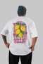 Amalfi Coast White Oversize Country City Back Printed Unisex T-Shirt 100% Cotton Premium - 2