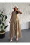 Women's Ruffled Long Bohemian Dress - 6