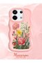 Poco X6 5g Compatible Case Camera Protector Pink Silicone Couple Phone Case Floral Pattern - 2