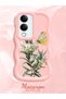 Vivo Y29T 5g Compatible Case Camera Protector Pink Silicone Couple Phone Case Butterfly Pattern - 2