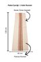 Knitted Colorful Lace Detailed Cotton Decorative Table Runner 40X130 cm - 2