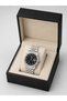 Noir Black 42 mm Black Dial Steel Band Stylish Unisex Wristwatch with Lens Calendar - 4