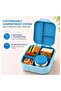 - 3/4-Compartment Lunch Box With Insulated Food Jar - Space Tour - 8