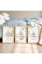 Arabic Floral Frames 50x70 cm with Outer Frame Set of 3 Interior - 4
