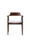 BELMAR DINING CHAIR SOLID WOOD - WALNUT - 4