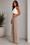 Women's High Waist Comfortable Loose Fit Palazzo Jeans - 2
