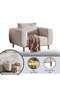PIET SINGLE SEATER SOFA - LIGHT GREY - 3