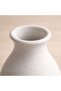 Ishi Terracotta Vase 14x14x23cm - White - 2