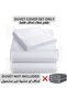 TW Hotel Duvet Cover Stripe 220x240cm King Size 6 Pcs Set - 1 Duvet Cover (Without Filling) - 2