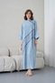 Women's Bat Sleeve Long Denim Dress