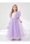 Girl's Princess Long Sleeve Design Evening Dress - 4