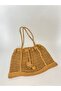 Nina Wicker Knitted Women's Shoulder Bag - 3