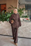 Brown Shirt and Trousers Modal Suit - 2
