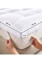 Prima Microfiber Twin Size Mattress Topper-120x200x4cm-WHITE - 3