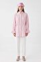Back Pleated Pocket Shirt Y0147 - Light Pink - 3