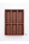 Multi-Purpose 6-Piece Geometric Silicone Mold for Chocolate, Ice, Cake, and Jelly - Fireproof Non-Stick Oven Compatible - 4
