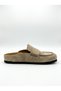 Unisex Sk450-Sue Genuine Leather Mink Suede Closed Toe Orthopedic Sabo Slippers - 3