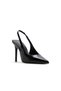 Daniellaa Ladies Black Heeled Shoes - 4
