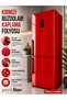 Bright Red Refrigerator Coating Foil 61cm X 1Meter