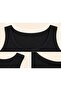 Women's Plus Size Casual Blouse - Square Neck Ribbed Tank Top - 5