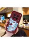 Vivo X200 Pro Compatible Case Camera Protector Burgundy Silicone Couple Phone Case Floral Pattern