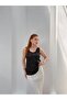 Women's Black-White Flowy Polka Dot Blouse Frv0187 - 4
