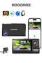 4K Ultra HD Dash Cam with 3 Lenses (Front, Rear, Interior) and WiFi App Control